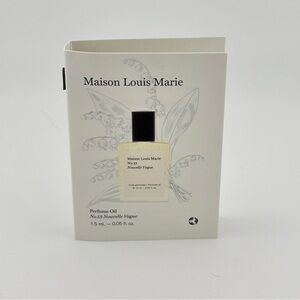 🎁 MAISON LOUIS MARIE No 13 Nouvelle Vague Perfume Oil (One - 1.5 mL Sample)